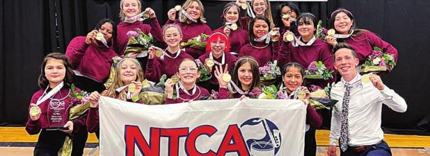 Forney High School JV Color Guard Take Gold at 2022 NTCA Championships