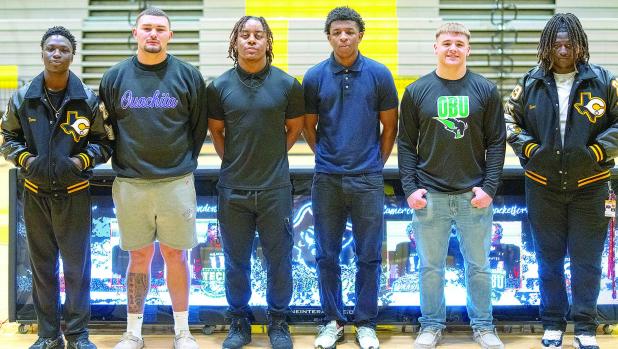 2025 Crandall ISD Spring Athletic Collegiate Signings