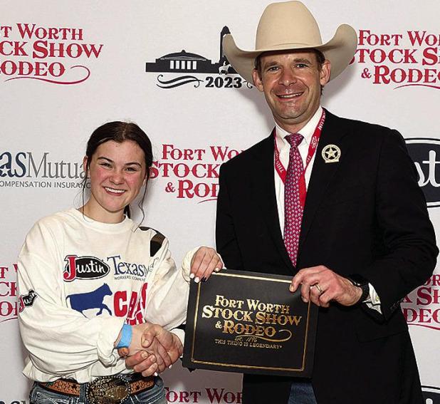 Kaufman County 4-H Members Win Fort Worth Stock Show Scholarships