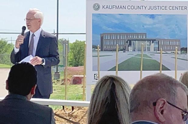 Construction on Kaufman County Justice Center Begins Officially with Groundbreaking
