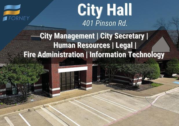 City of Forney Announces New City Hall and Office Relocation Plans