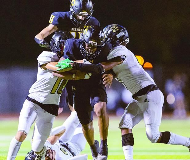 Crandall Dominates Kaufman 45-10