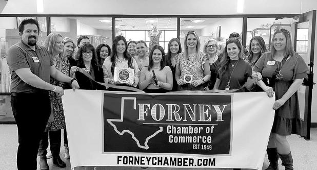 Forney Chamber Ribbon Cutting