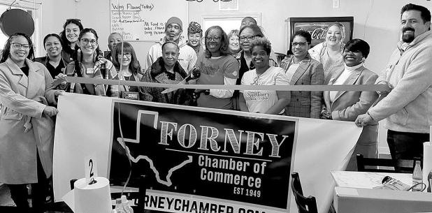Forney Chamber Ribbon Cutting