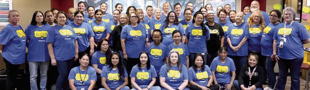 Crandall ISD Honored the School Lunch Heroes Serving Healthy Meals