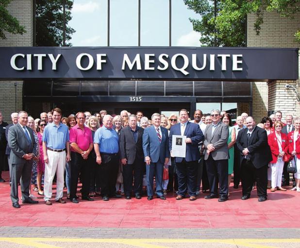 Mesquite Dedicates Municipal Center in Honor of Former Mayor George Venner