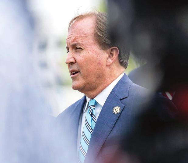 Texas AG Ken Paxton Bans Staff