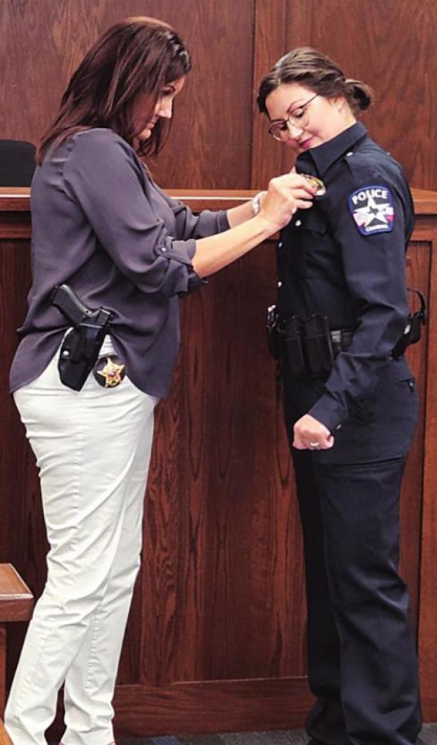 Kaitlyn Garrett Sworn in