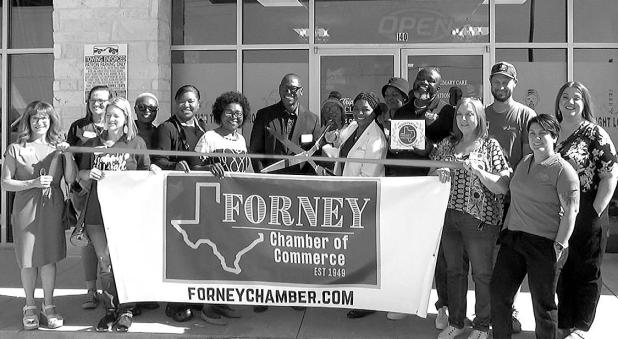 Forney Chamber Ribbon Cutting