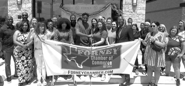 Forney Chamber Ribbon Cutting