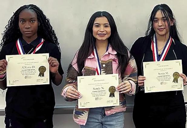 Crandall High School Emerged Victorious, Clinching Both First and Second Place in Stock Market Game
