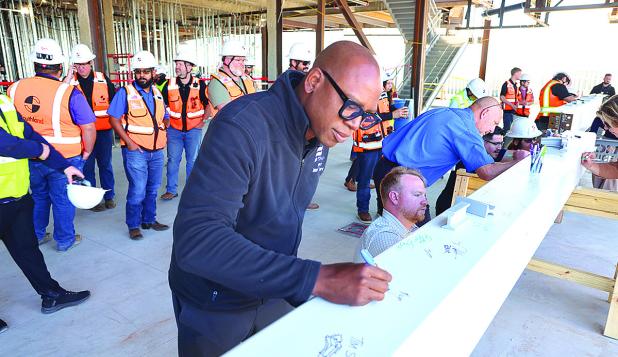 Topping Out Ceremony Marks Major Milestone for Future Texas Health Forney Hospital