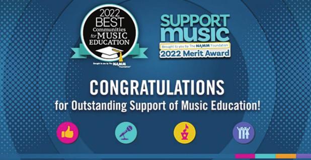 Forney ISD Named the Best Community for Music Education for the Eighth Straight Year
