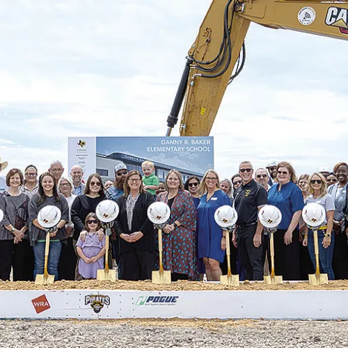 Crandall ISD Breaks Ground on Danny R. Baker Elementary