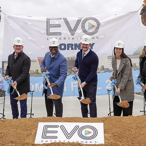 EVO Entertainment Breaks Ground on Major New Entertainment Destination in Forney