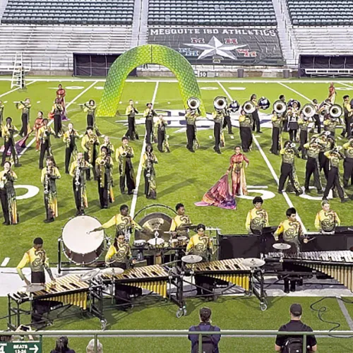 North Forney Band Makes History with First-Ever Appearance in UIL Area Finals