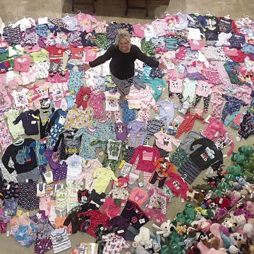 Forney Mom’s Pajama Drive Inspires Local Youth To Give Back