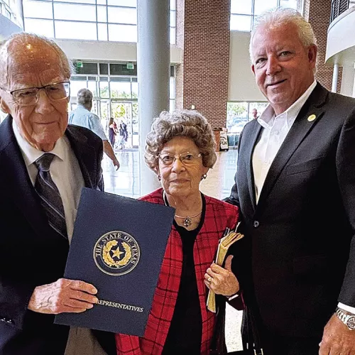 Representative Keith Bell Honors Brother Jerry Griffin with State of Texas Resolution