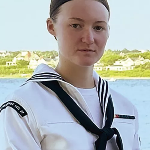 Forney Native Recently Completed a Visit to Namesake Island for USS Nantucket