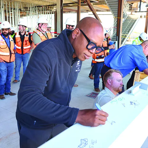 Topping Out Ceremony Marks Major Milestone for Future Texas Health Forney Hospital
