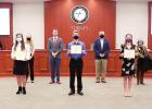 School Board Recognizes Students Named All-State Musicians