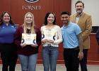 School Board Recognizes NFHS Academic All-State Volleyball Players 